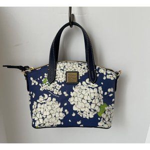 Dooney & Bourke Blue Hydrangea Ruby Satchel Crossbody